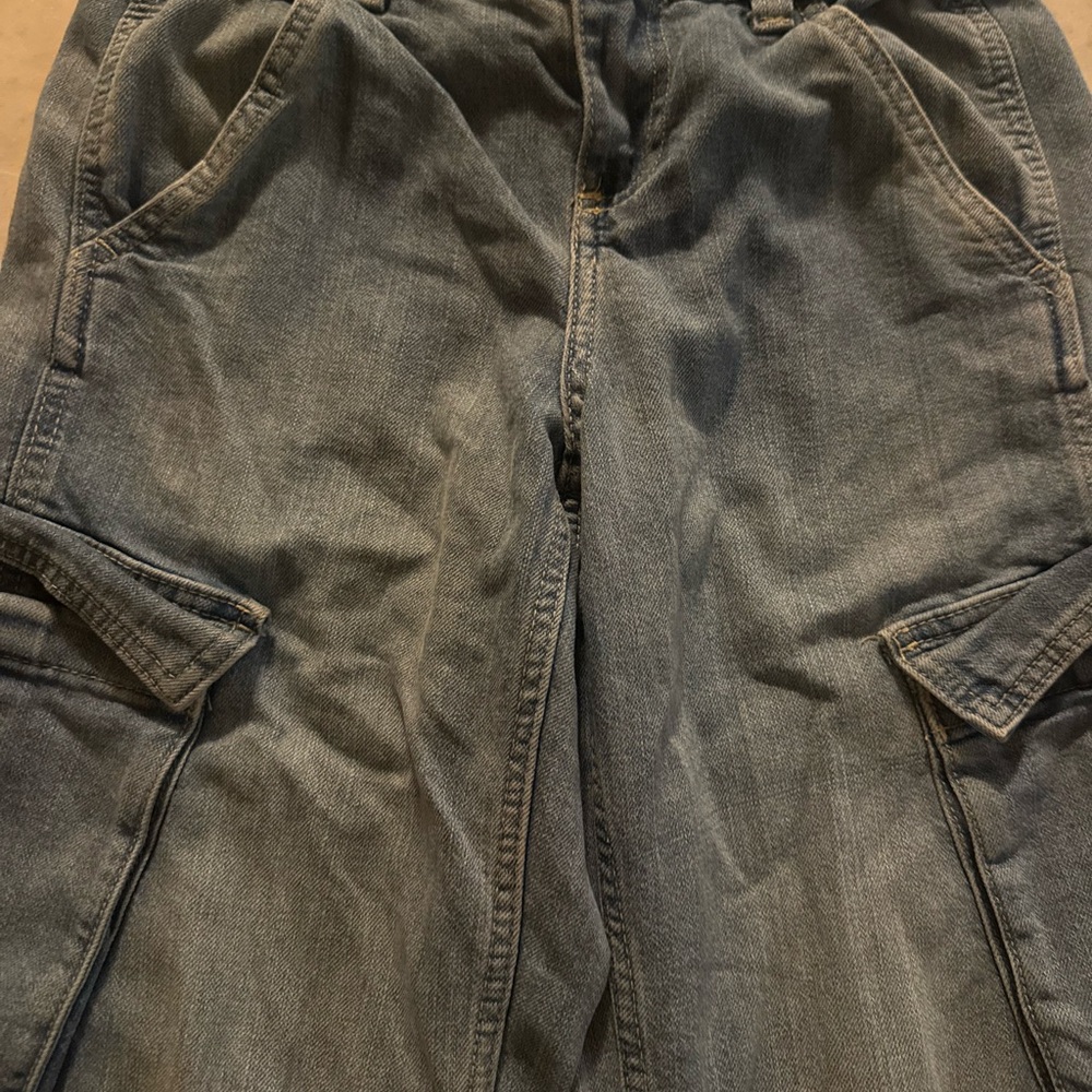 Casual Gray Cargo Pants